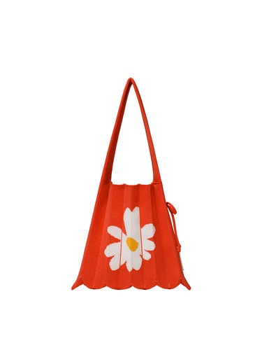 JOSEPH&STACEY公式 ニットバッグ Lucky Pleats Knit S Daisy (ALL)