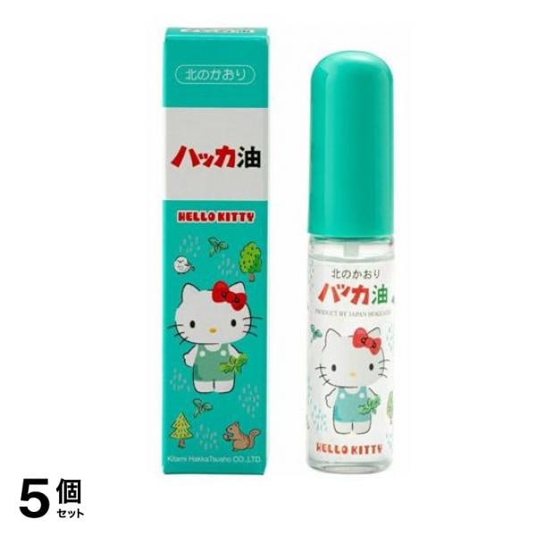 北見ハッカ通商 ハッカ油 スプレー ハローキティ 11.5mL 5個セット