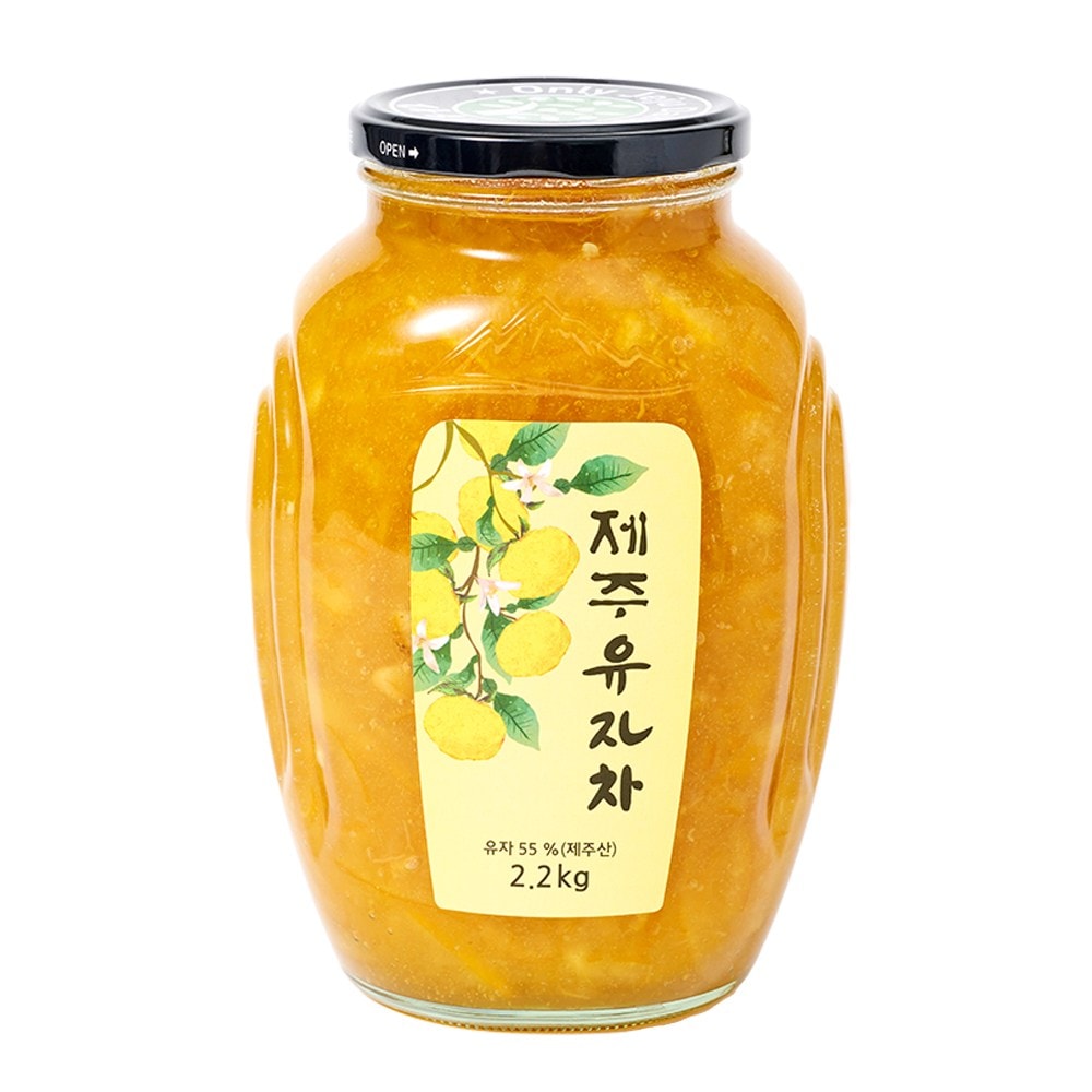 済州フルーツブルーゆず茶2.2kg1個入1個