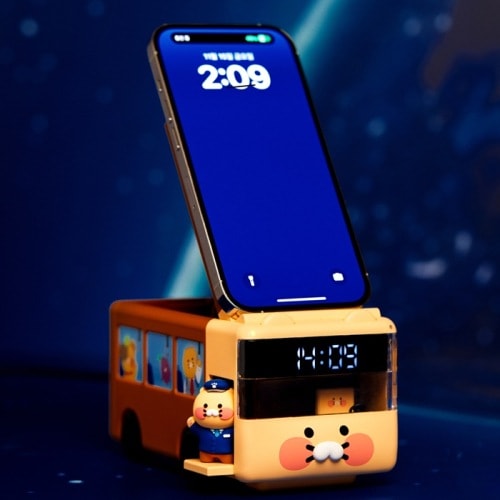 Qoo10] カカオフレンズ チュンシクバス2in1ワイヤレス充電LE