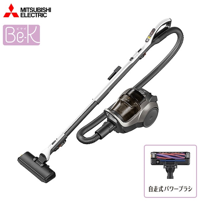 掃除機 サイクロンクリーナー Be-K ビーケイ TC-ED2E-H メタルグレー