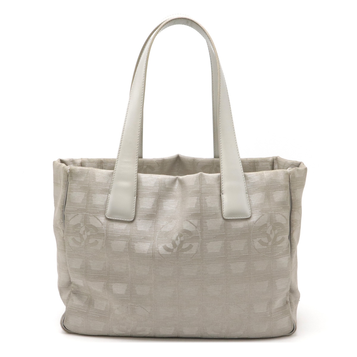 ニュートラベルライン Newトラベルライン トートPM トートバッグ ショルダーバッグ ナイロンジャガード レザー シルバ