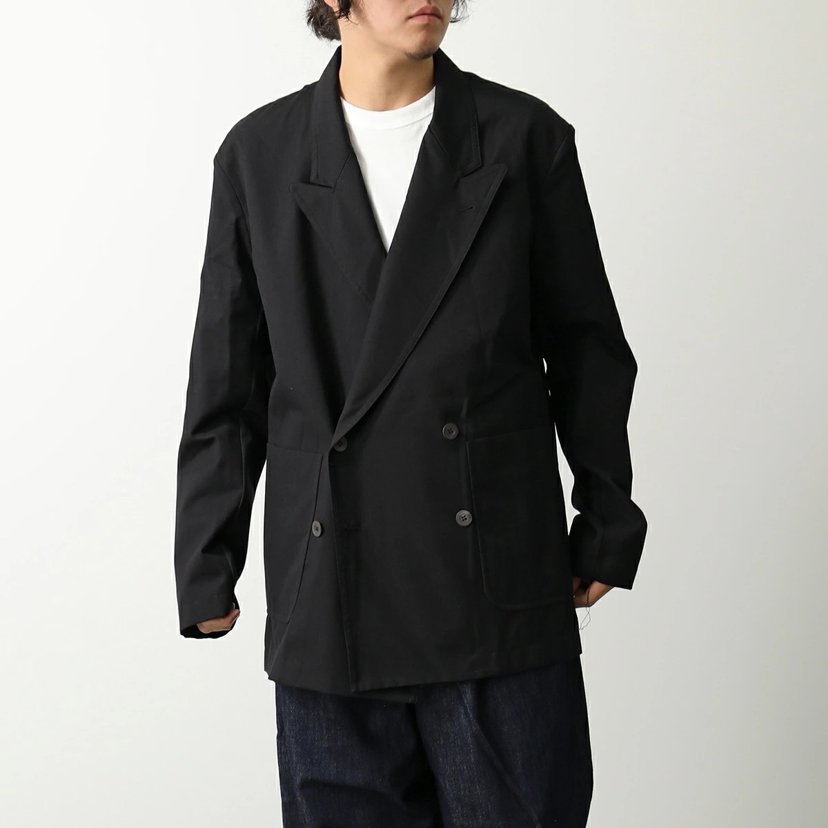 DRIES VAN NOTEN ドリスヴァンノッテン ブレザーシャツ CAPLANS BIS カプランズ ビス 020718 2302 メンズ テーラードジャケット コットンウール