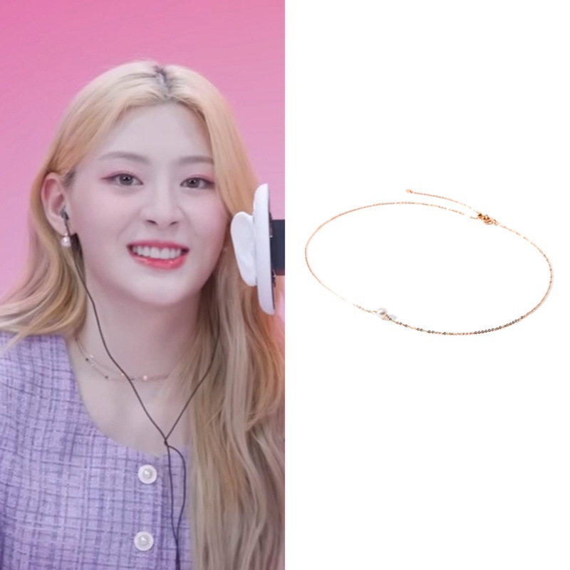 [STACYセウン着用] オードリープチネックレス 韓国ファッション 人気ジュエリー 韓国人気正規品