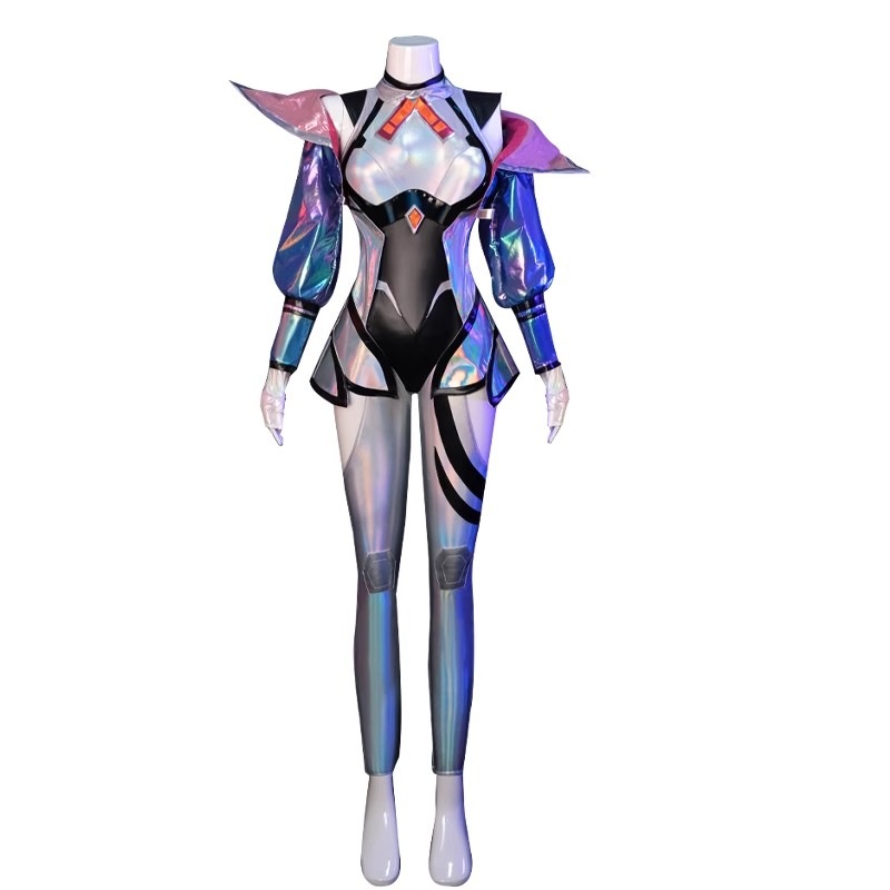 リーグ・オブ・レジェンド バトルドーヴ セラフィーン コスプレ衣装(ウィッグ 靴別売り)