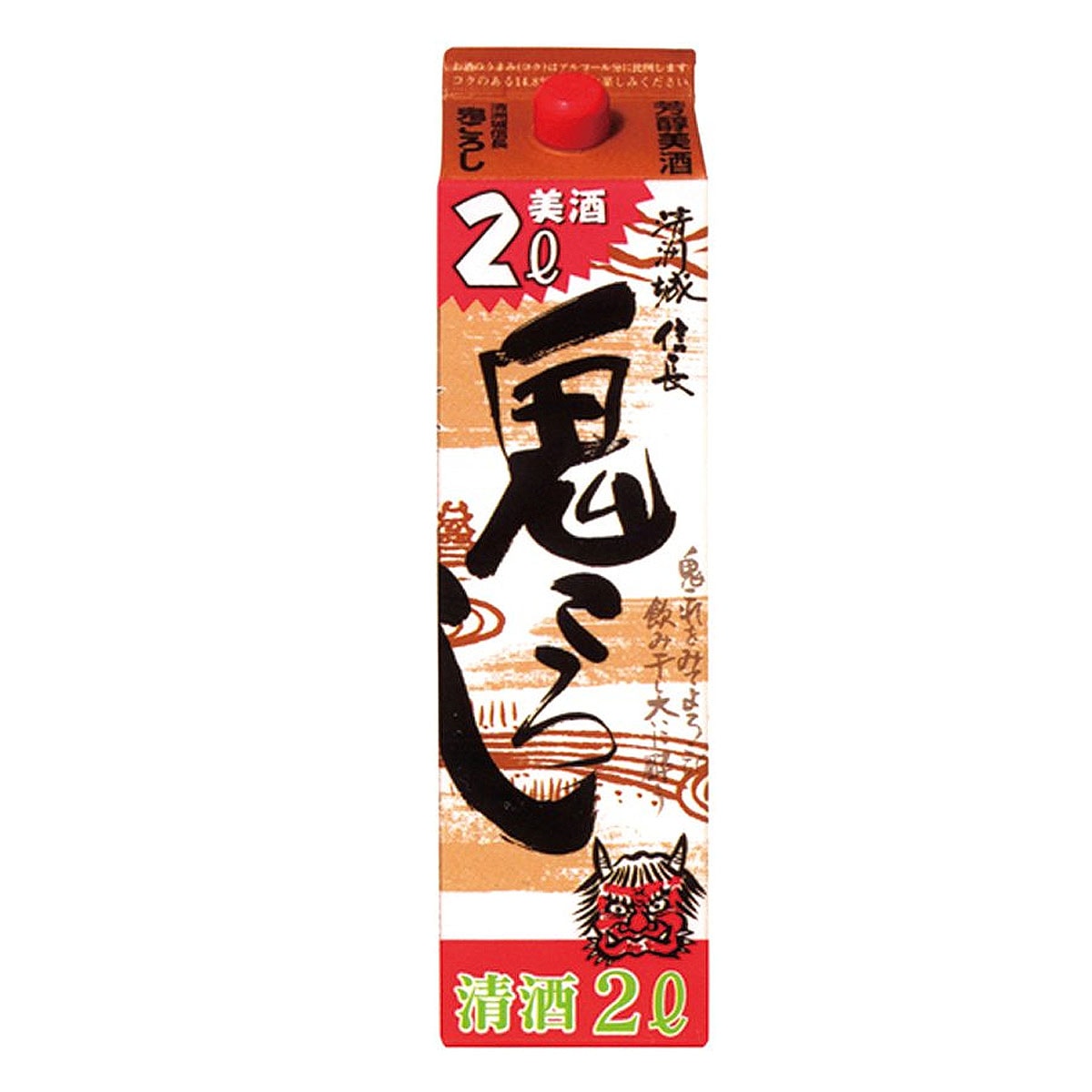 清州城 信長 鬼ころし 2L (2000ml) パック 6本入 1ケース(6本)