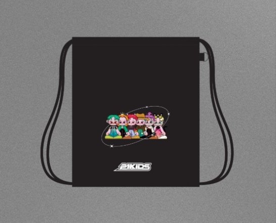 P1Harmony OFFICIAL CHARACTER P1KIDS POPUP STORE STRING BAG