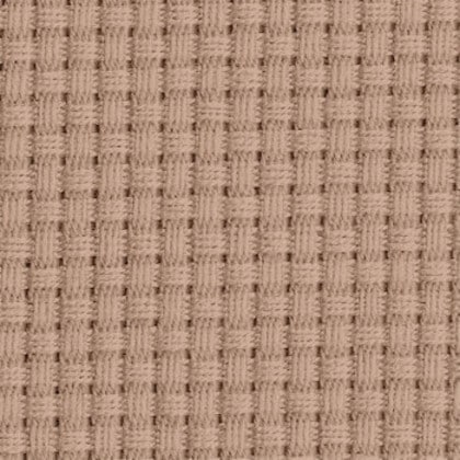 オリムパス NO.5500 刺しゅう布 500cm ジャバクロス細目 反物11 ローズブラウン