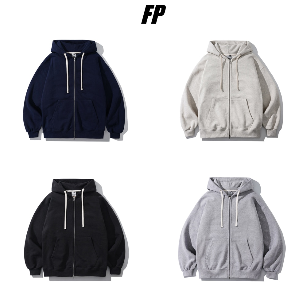[FEPL] Meteor heavyweight crumble hood zip-up