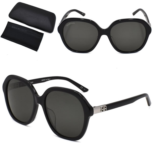 サングラス BB0184SA-001 サングラス アジアンフィット メンズ レディース ユニセックス ブラック グレー