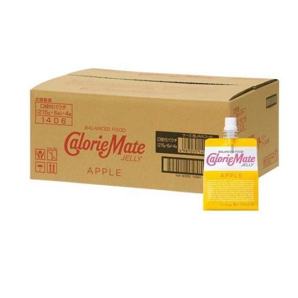 カロリーメイト ゼリー アップル味 215g× 24袋