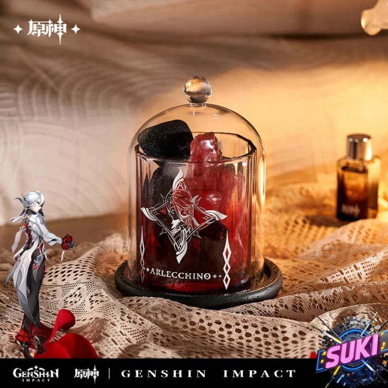 「アロマギフトセット」【プロ品質を極める!】原神 グッズ / アレッキーノ インプレッションシリーズ / Genshin Impact Arlecchino 阿蕾奇诺 げんしん コスプレ