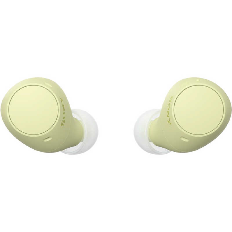 ソニー　SONY　フルワイヤレスイヤホン [ ワイヤレス ( 左右分離 ) / Bluetooth 対応 ] イエロー　WF-C510YC