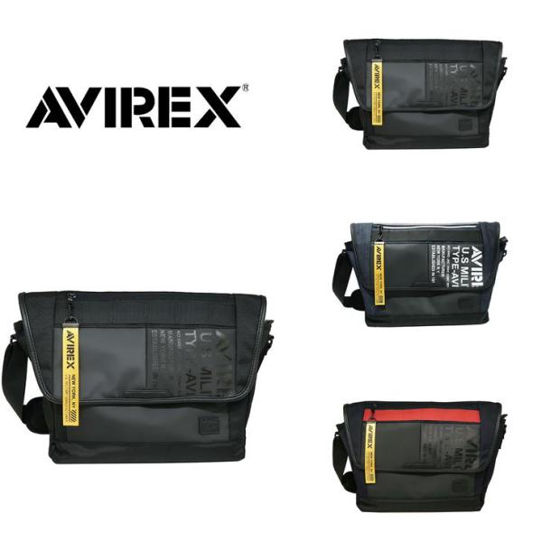 AVIREX AVX592 ショルダー フラップショルダー メッセンジャー 鞄 軽量 撥水 ターポリン タウン レジャー 人気