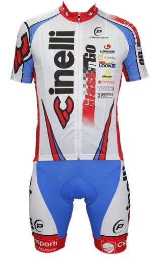 チネリ(CINELLI) 自転車 ロード バイク MTB サイクル ウェア レース ジャージ セット GLASSN GO ジャージ + ビブ ショーツ L 605047200023