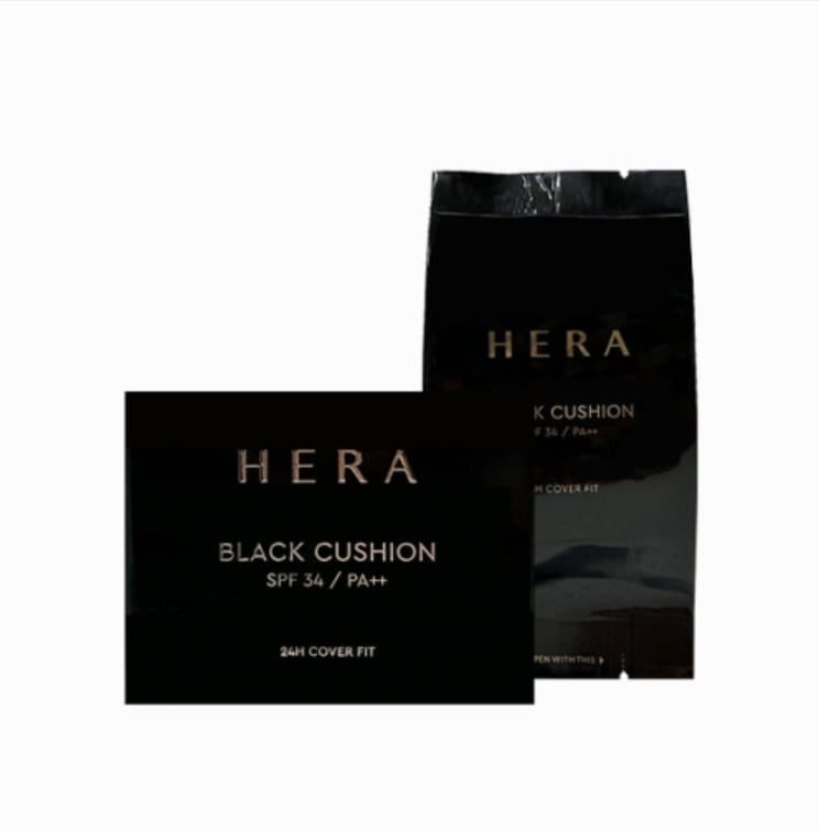 ブラッククッション [SPF34PA++], 本品+レフィル