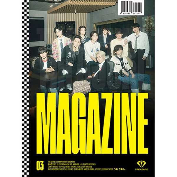 TREASURE / TREASURE 3rd ANNIVERSARY MAGAZINE