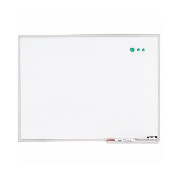 ライオン事務器 ホワイトボードアルミホーロー製 603×453mm PH-14 1枚