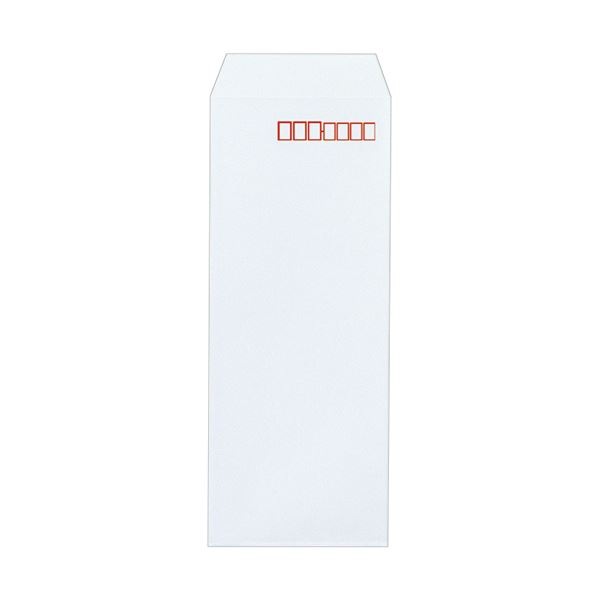 （まとめ） ピース R40再生ケント封筒 長4080g／m2 枠あり ホワイト 448-80 1箱（1000枚） (×2セット)