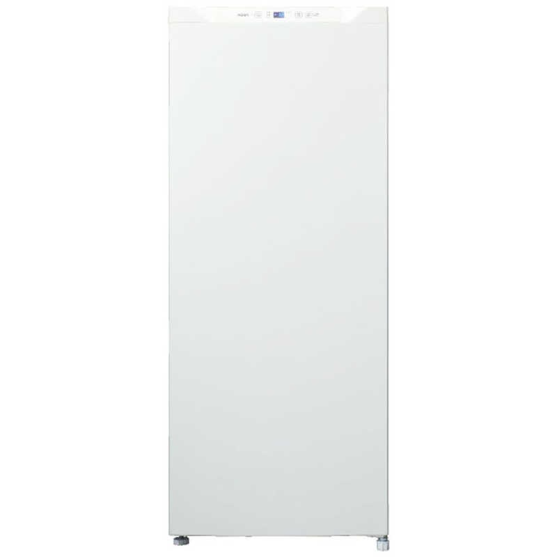 アクア　AQUA　冷凍庫 1ドア 122L 右開き 冷凍冷蔵チルド切替 ファン式 幅48cm サテンホワイト　AQF-F12R-W（標準設置無料）