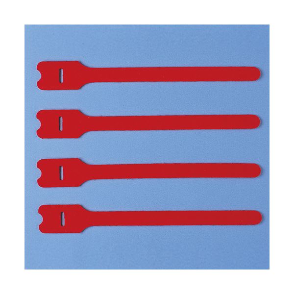 (まとめ)サンワサプライ ケーブルタイ(面ファスナー) CA-MF3RN(×10セット)