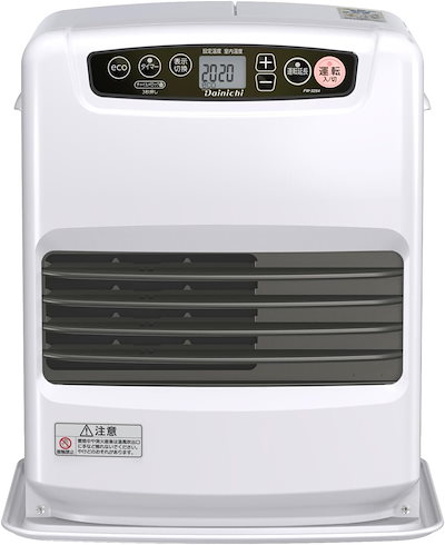 他サイト： ダイニチ (Dainichi) 石油ファンヒーター (木造9畳まで/コンクリート12畳まで) Sタイプ ムーンホワイト FW-32S4-Wの商品画像