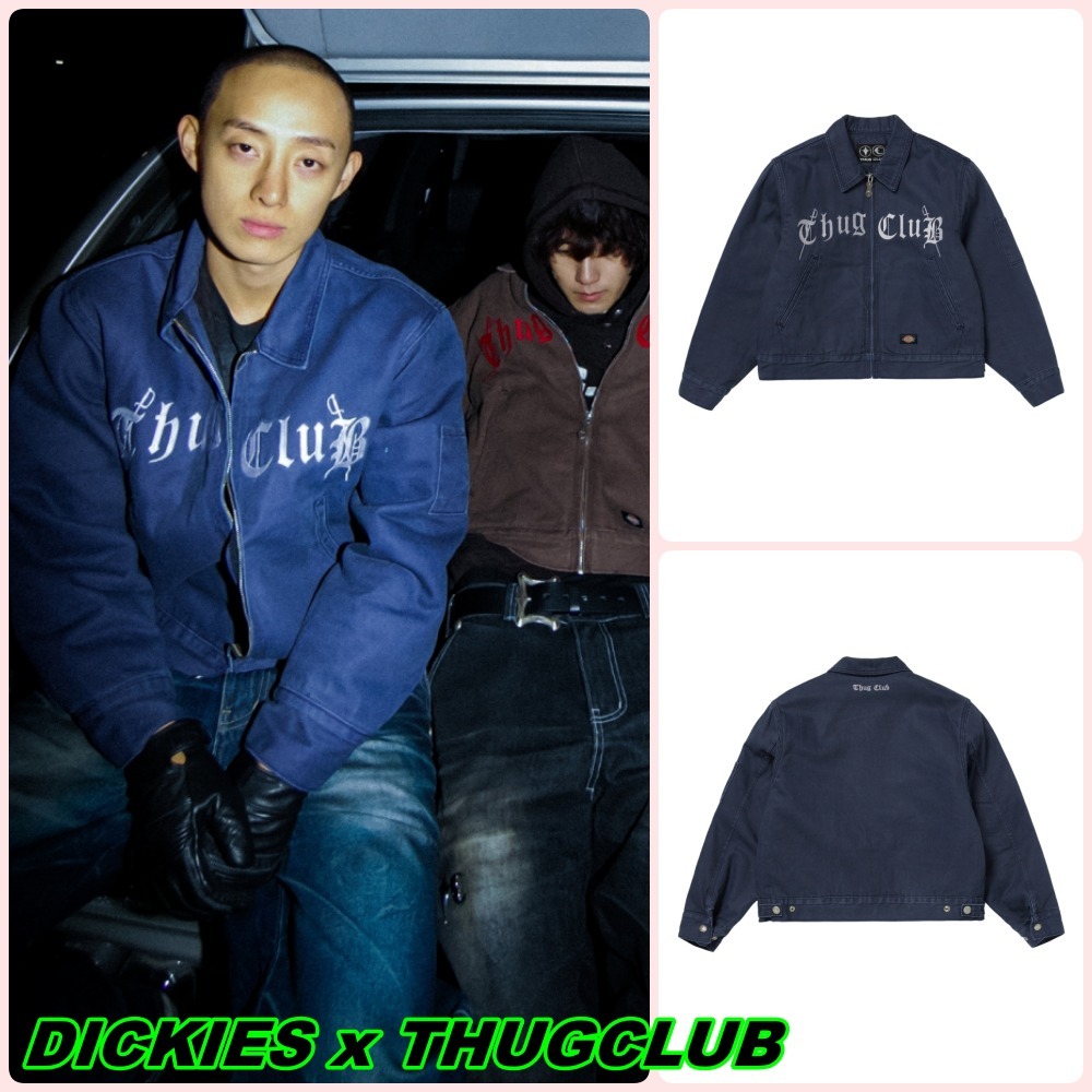 【DICKIES x THUGCLUB】Eisenhower Jacket - Navy