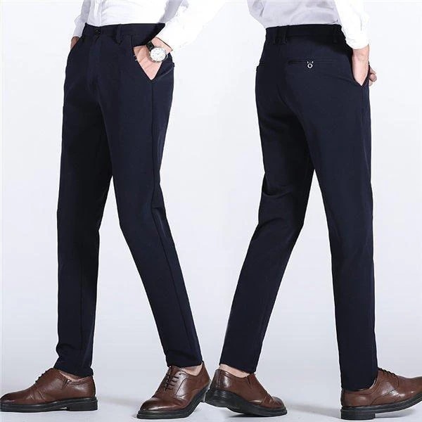 スラックス メンズ 紳士パンツ ズボン 長ズボン ロング丈 ストレッチパンツ アンクル ストレッチパンツ 紳士 家庭洗濯可 春秋冬スラックス メンズ 紳士パンツ