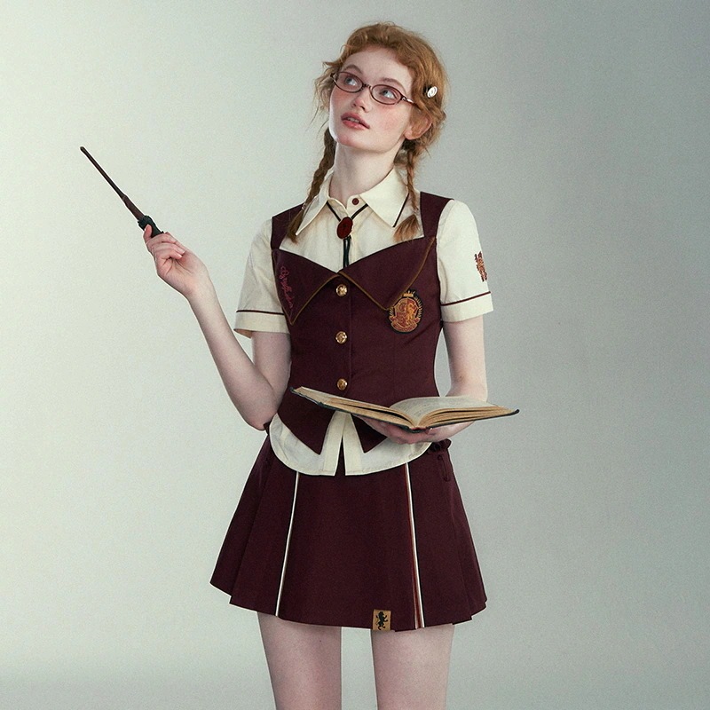 2025 新しいスリムで多用途なカレッジスタイル即納 新品ハリーポッター共同ブランドウエストベストスーツその他 スーツ