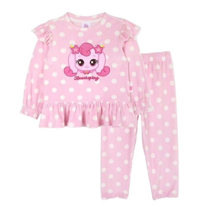 シューティングスター キャッチ ティニピン 服 ハチュピン スパン 九分丈 パジャマ 上下セット