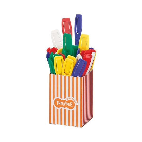 （まとめ） TANOSEE クリップペンシル 混色 1ケース（50本） [x30セット]