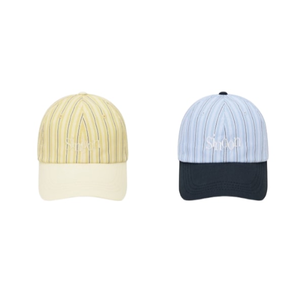 Stripe Cap ストライプロゴキャップ (2カラー)
