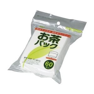 （まとめ）漉し袋 使い捨て スパイスクラブ お茶パック M 60枚入 [120個セット]