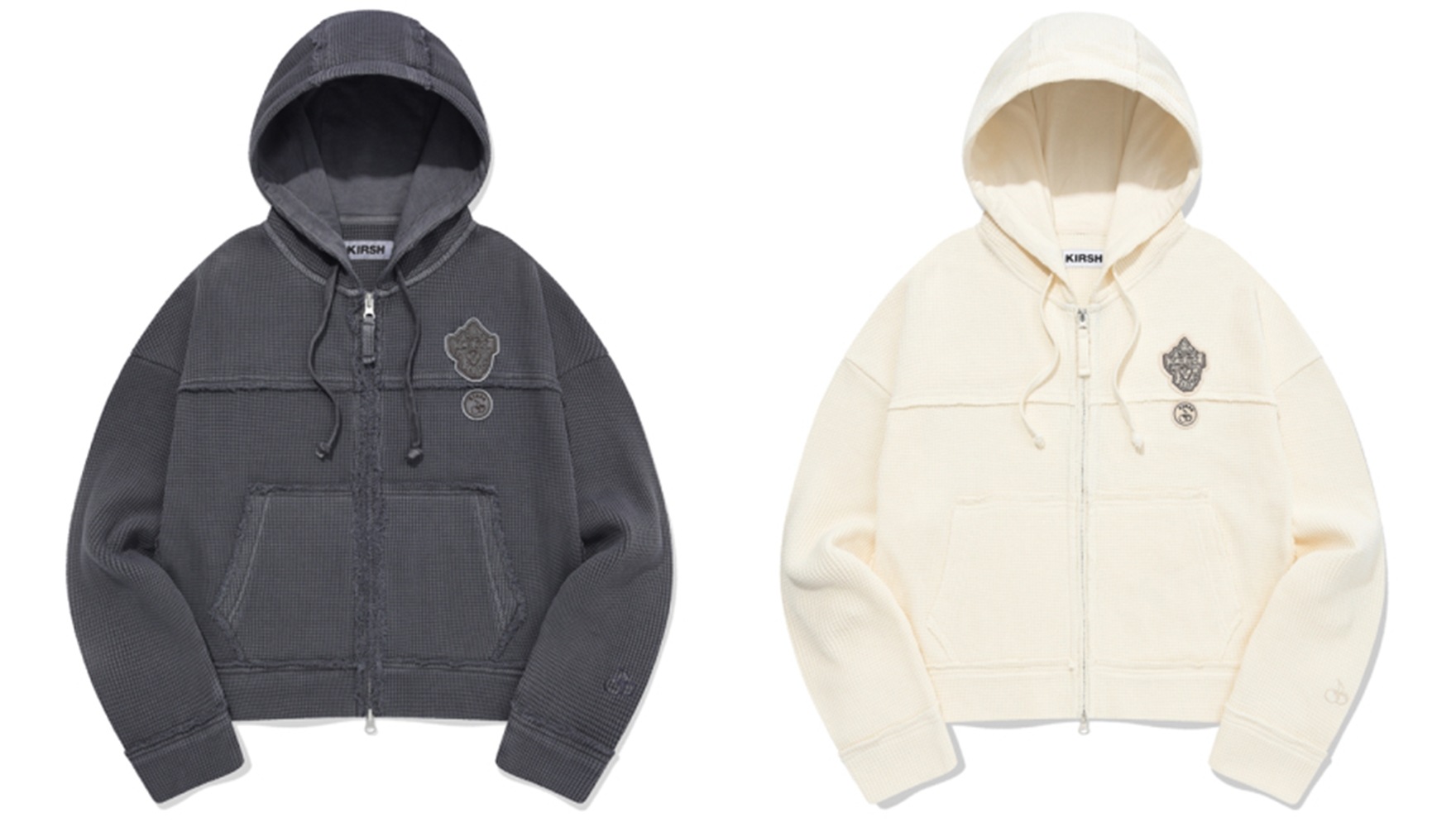 PIGMENT WASHING HOODIE ZIP UP