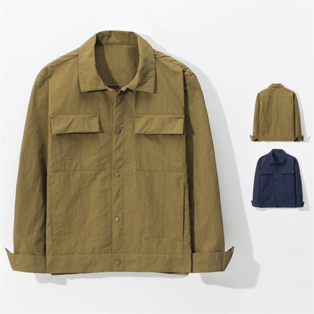 (ジュアンス) フラップポケットポイントトラッカージャケット PWJP8436