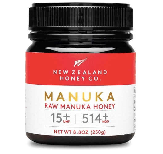 【New Zealand Honey Co. 生マヌカハニー UMF 15+ MGO 514+】250g UMF 認定