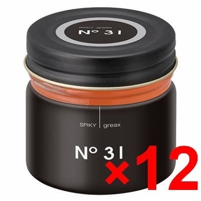 【送料無料】 イリヤ コスメティックス ／ スパイキー グリークス No.31 60g 【12個セット】／ サロン専売品 美容室専売品 グリース ワックス スタイリン