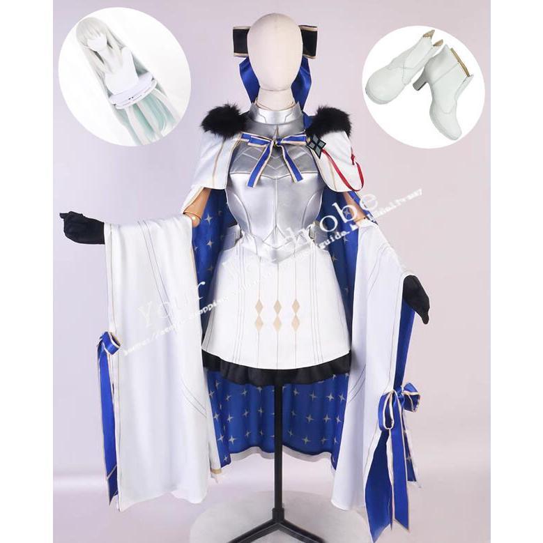 Fate Grand Order FGO 風 雨の魔女トネリコ 救世主 トネリコ コスプレ衣装 ウィッグ 靴 コスチュームcosplay 演出服 イベント 変装 仮装