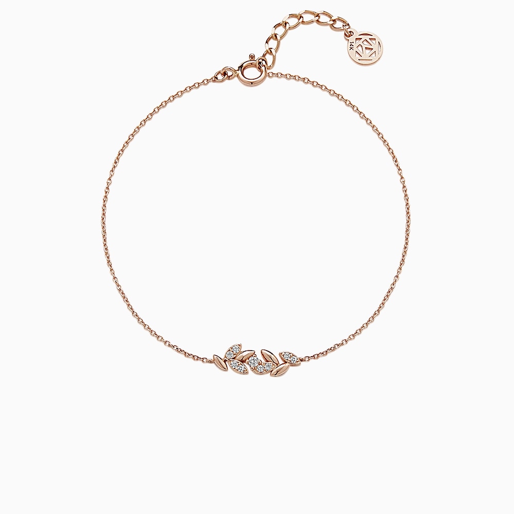14K 18K デイリー 月桂樹 ブレスレット