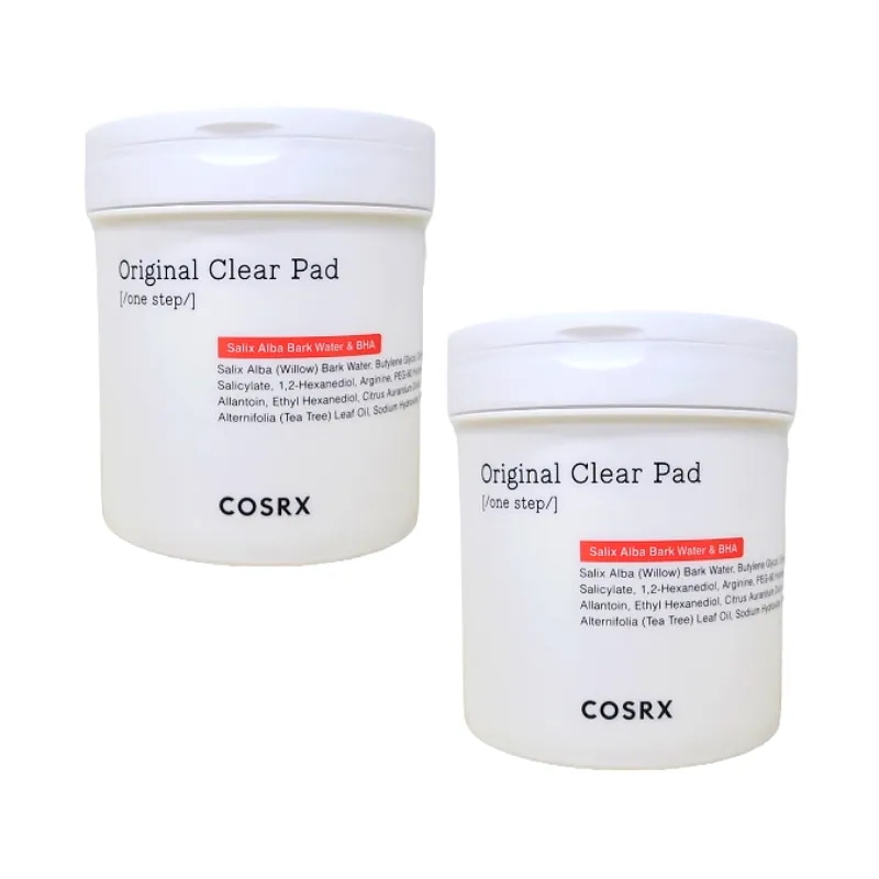 [1+1] ワンステップオリジナルクリアパッド 90枚+ 90枚