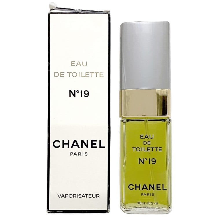 シャネル 香水 NO19 オードトワレ 開封済み EAU DE TOILETTE 中古