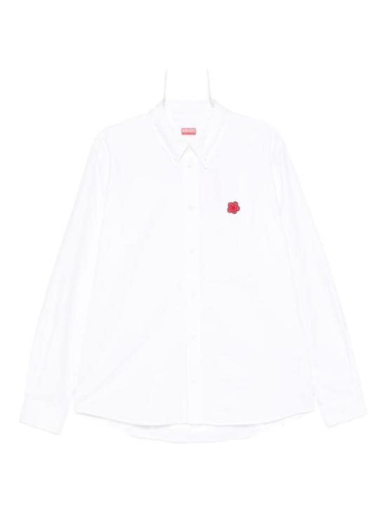KENZO Men Shirts FF65CH4109LO01WHITE White