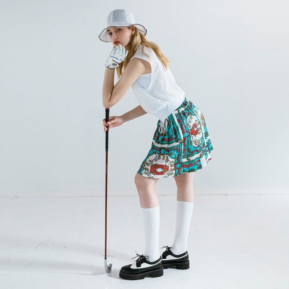 (マックス・カルティッジョ) バロックビビッドプリーツスカート