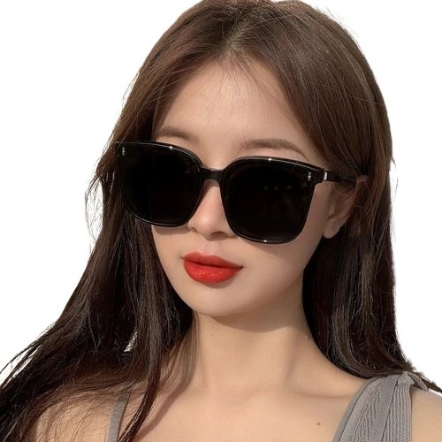 大好評！新作 サングラス サングラス紫外線カットサングラスデカ顔やせ感