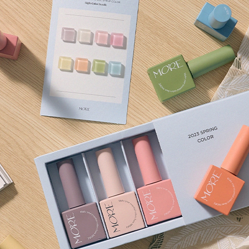 [MOREgel ] Dear Spring syrup [8色 SET ] ディアスプリング シロップジェル