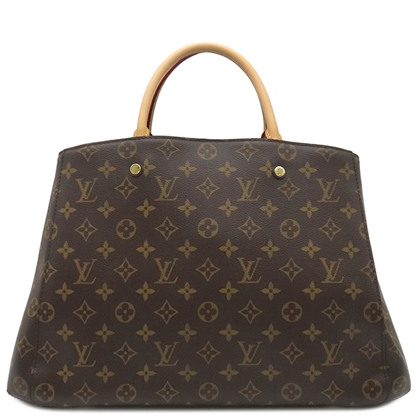 ルイヴィトン LOUIS VUITTON ハンドバッグ モンテーニュ GM モノグラムキャンバス モノグラム ゴールド金具 ショルダーストラップ欠品 M41067 TR3114 【保存袋】【中古】