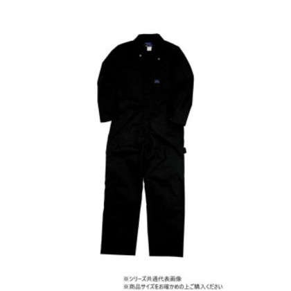 クレヒフク CAT長袖ツナギ ブラック SS 609