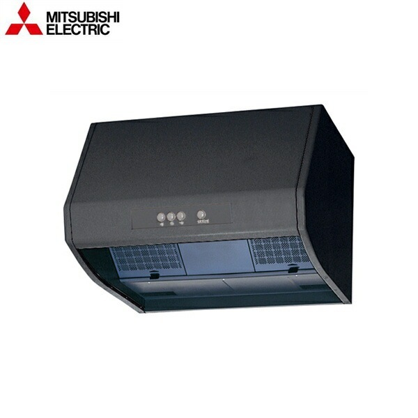 V-602K9-BK-M レンジフード ブース形(深形) 上幕板なしタイプ ブラック