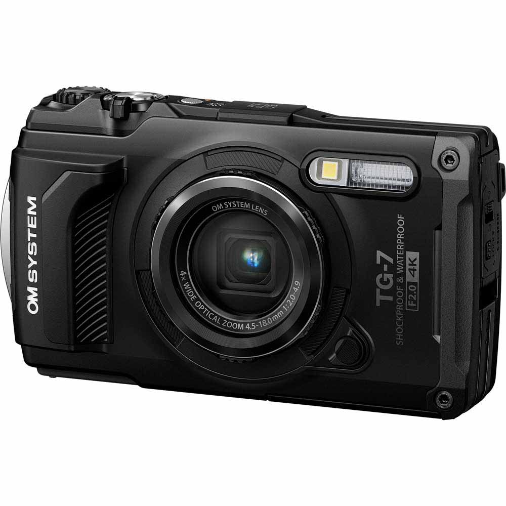 OM SYSTEM TG-7-BLK デジタルカメラ「Tough TG-7」（ブラック） TG7BLK