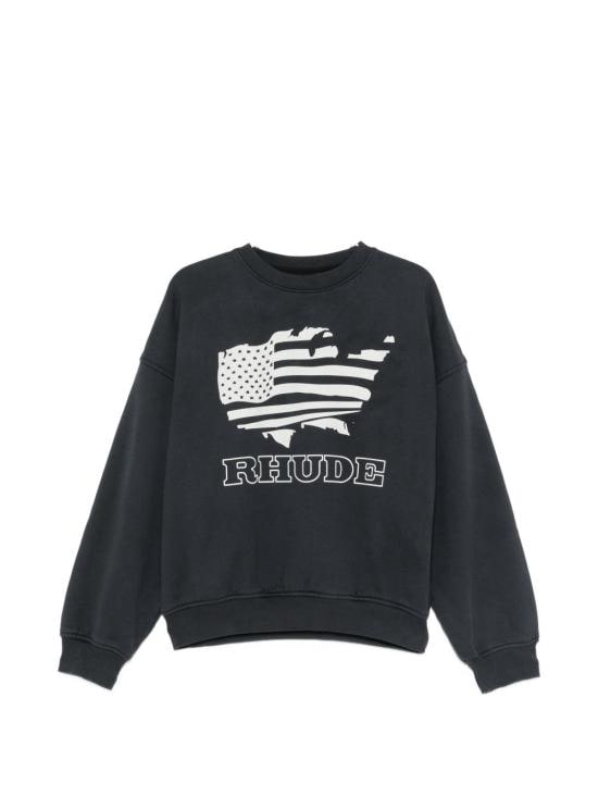 RHUDE Men Sweater RHSS26ST01012 3158 Black